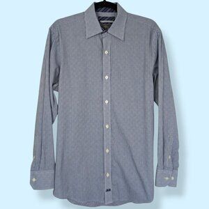 Johnston & Murphy Tailored Fit Plaid Shirt